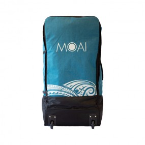 Plecak na kółkach na deskę SUP MOAI Trolley Backpack Niebieski