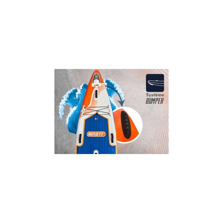 Deska SUP Coasto Nautilus 11'8 touring szybki stabilny dwie