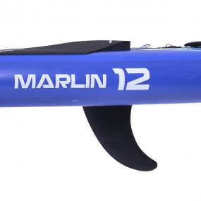 Deska SUP / kajak WattSUP Marlin 12' - zestaw combo z siedziskiem i wiosłem czteroczęściowym